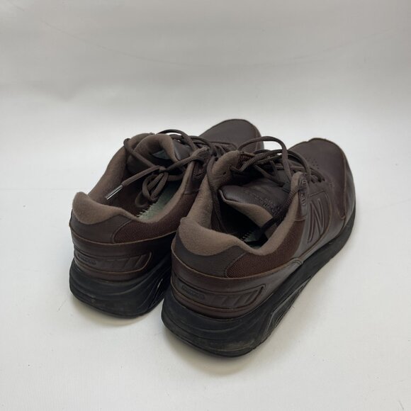 New Balance 928V3 Comfort Walking Shoes Mens 14 EE Wide Brown Leather RollBar - Picture 2 of 15